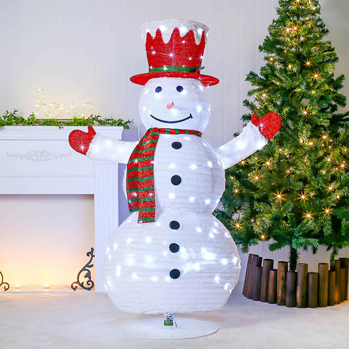 150cm LED 폴딩 허그미 눈사람 크리스마스 장식소품