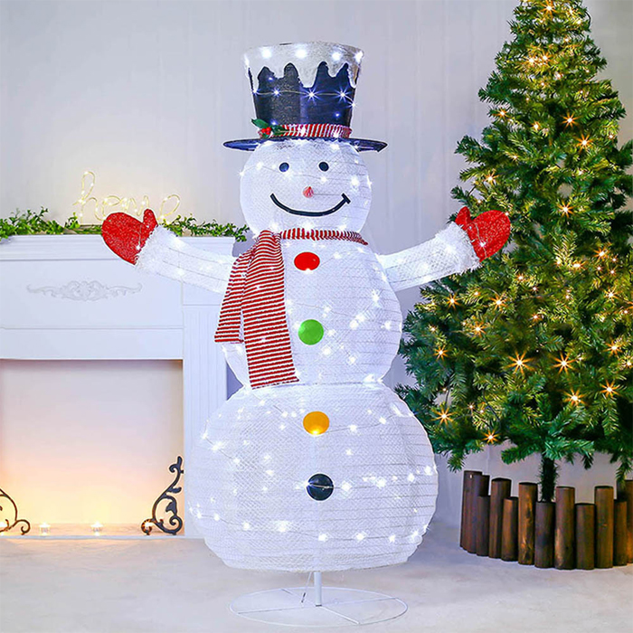 150cm LED 폴딩 헬로우 눈사람 크리스마스 장식소품